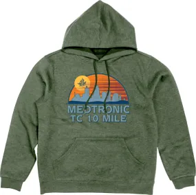 10-Mile Fleece Hoodie - Green (Unisex Sizing)