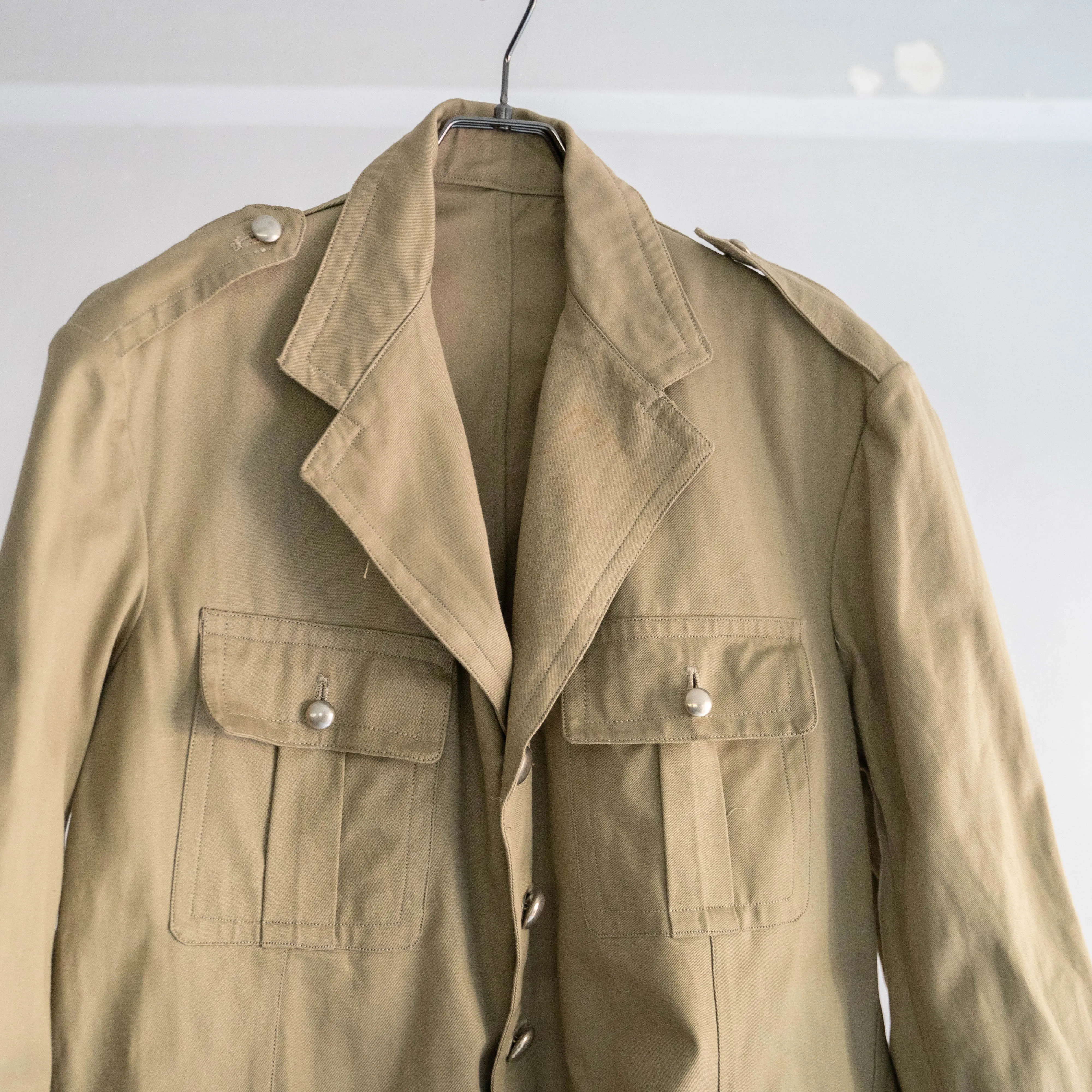 1960-70s italian military safari jacket 2