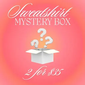 2 Sweatshirt Mystery Box (S-XXL)