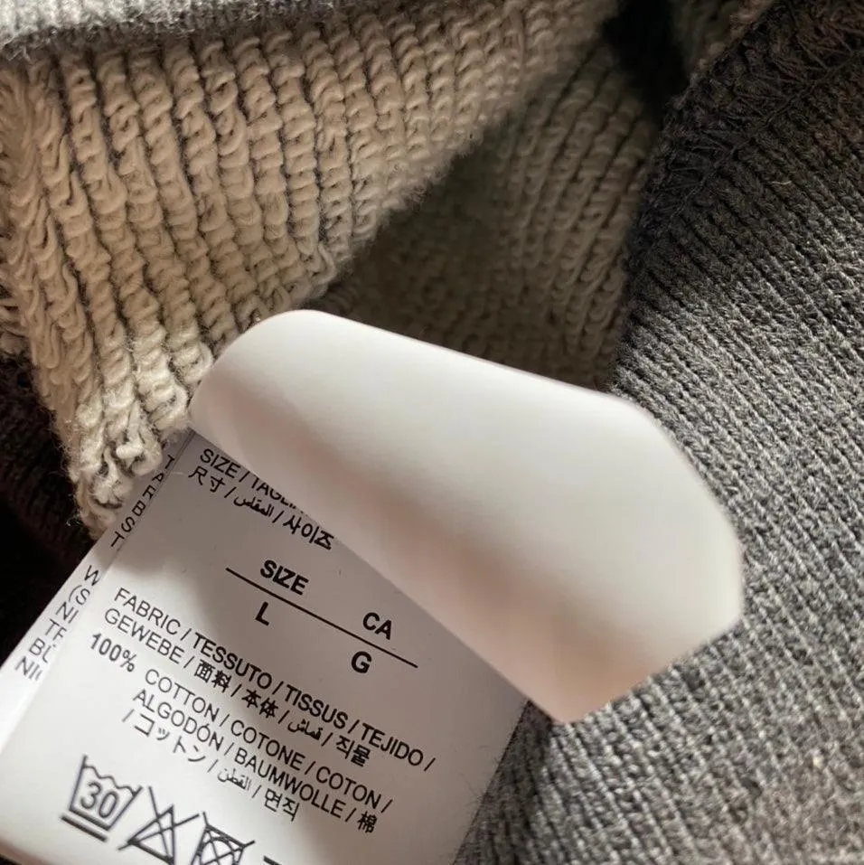 2018 Off-White Grey crewneck (L)