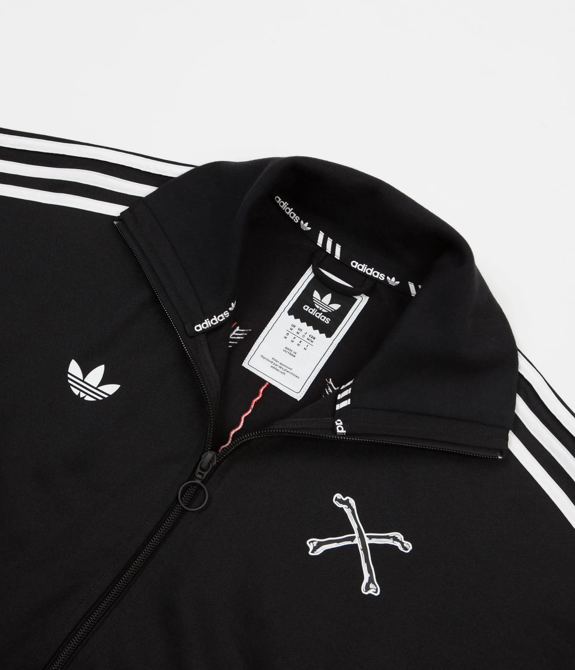 Adidas Bonethrower Jacket - Black / White