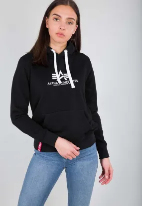 Alpha Industries New Basic Hoodie WMN schwarz 196032-03