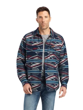 Ariat 10042191 Mens Retro Chimayo Shirt Jacket Navy