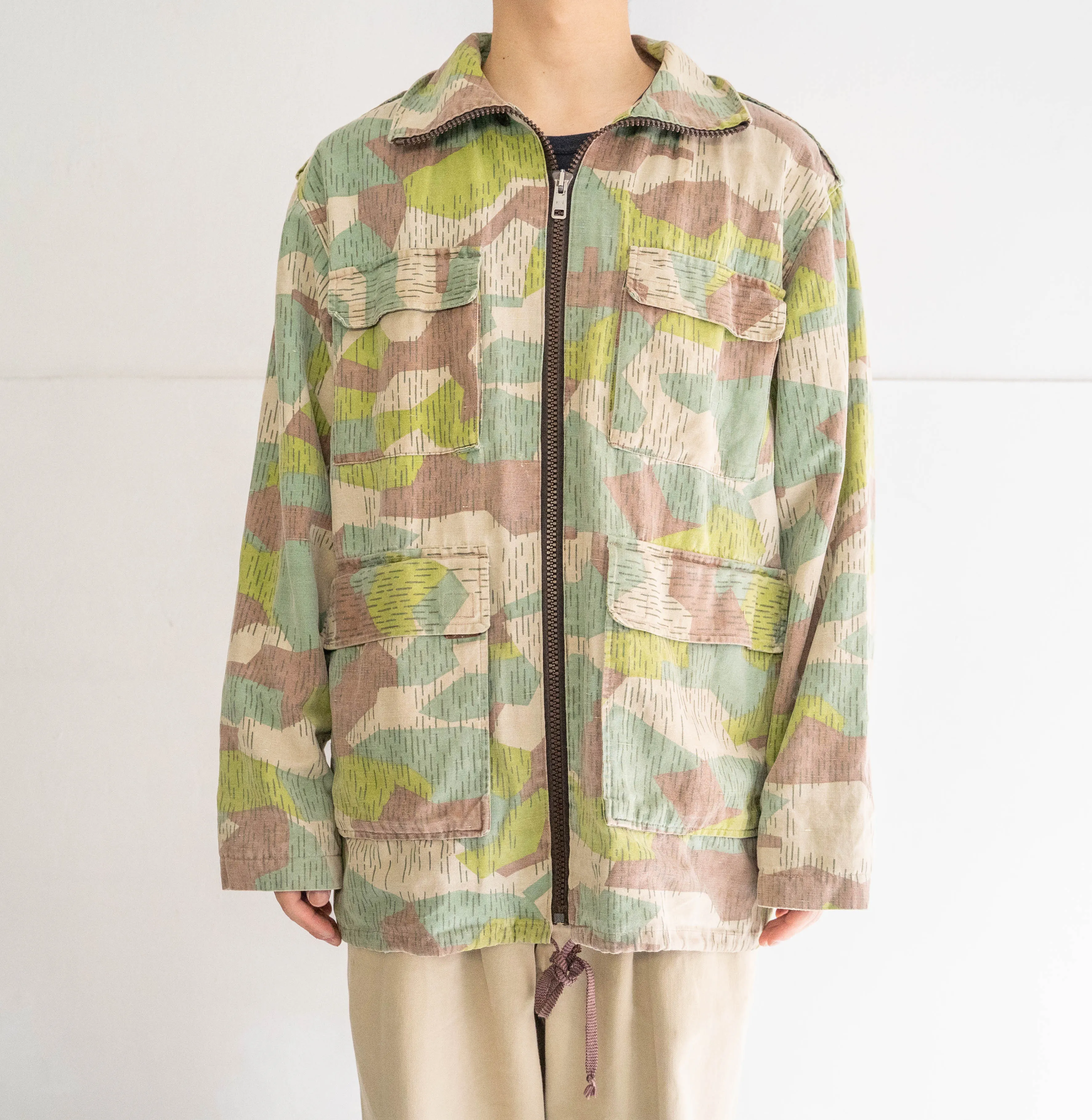 around 1970s Europe? rain drop camouflage jacket 'civilian type'