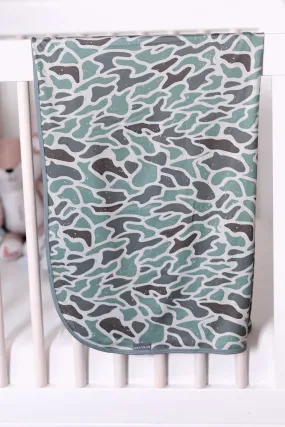 Baby Swaddle - Retro Duck Camo