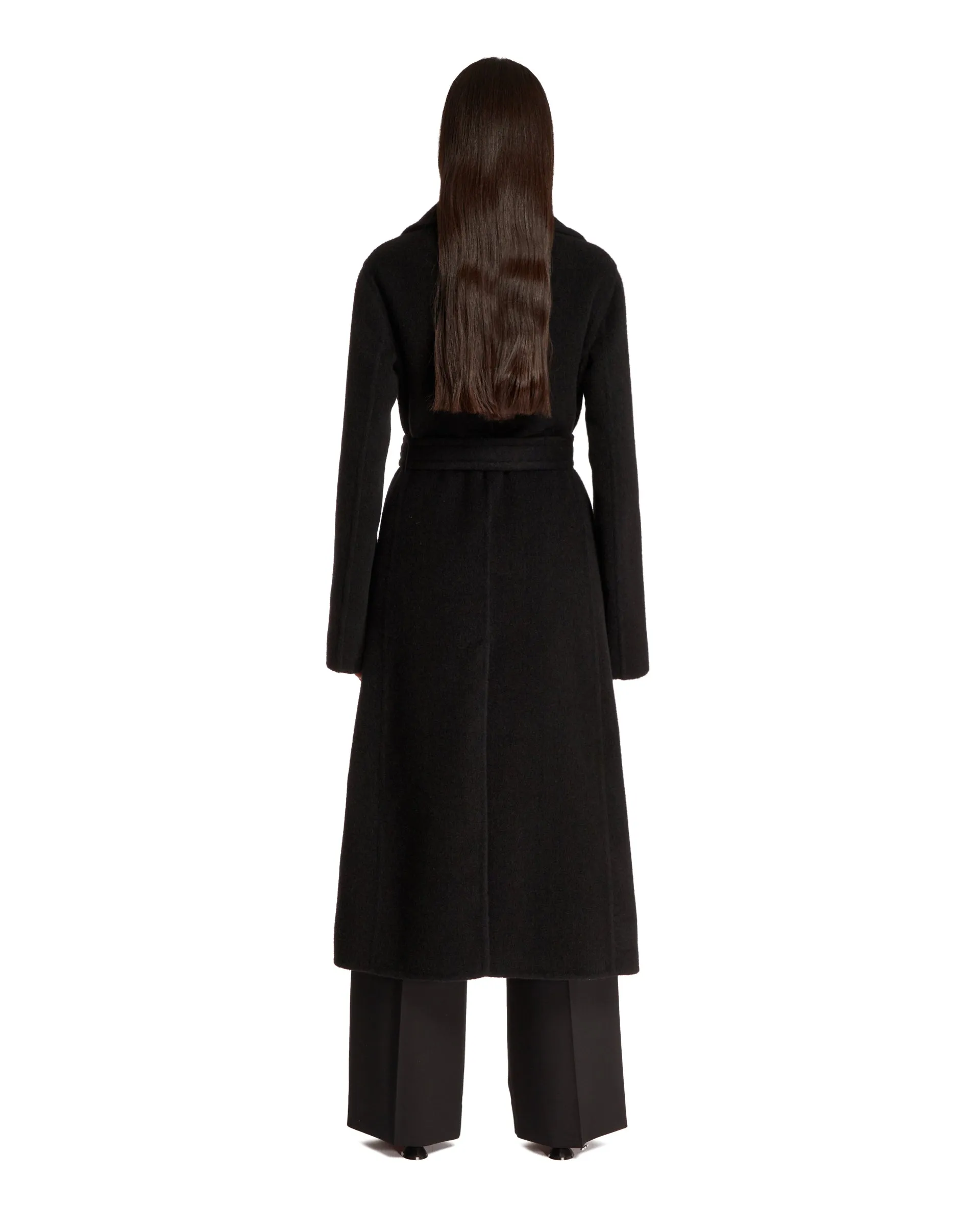 Black Long Wool Coat