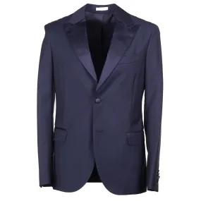 Boglioli Wool Dinner Jacket with Peak Lapels