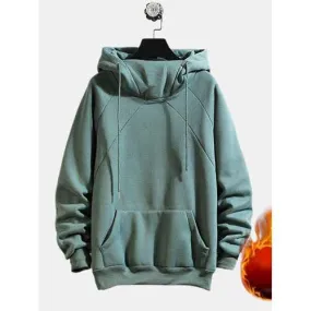 Casual Thicken High Collar Hoodies