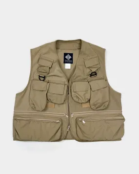 Columbia Explorer Camel Vest Made in Korea 1980's