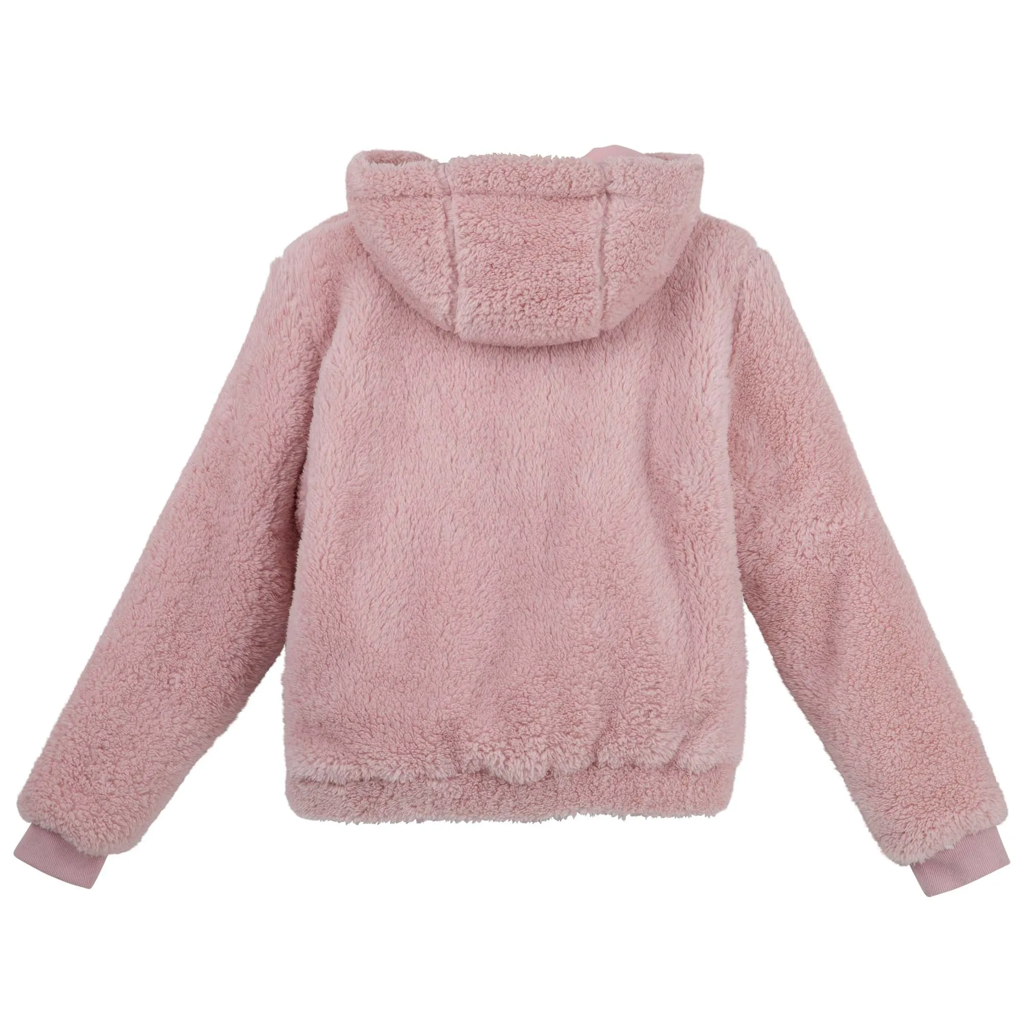 Designer Kidz Skylar Fur Jacket - Pale Pink