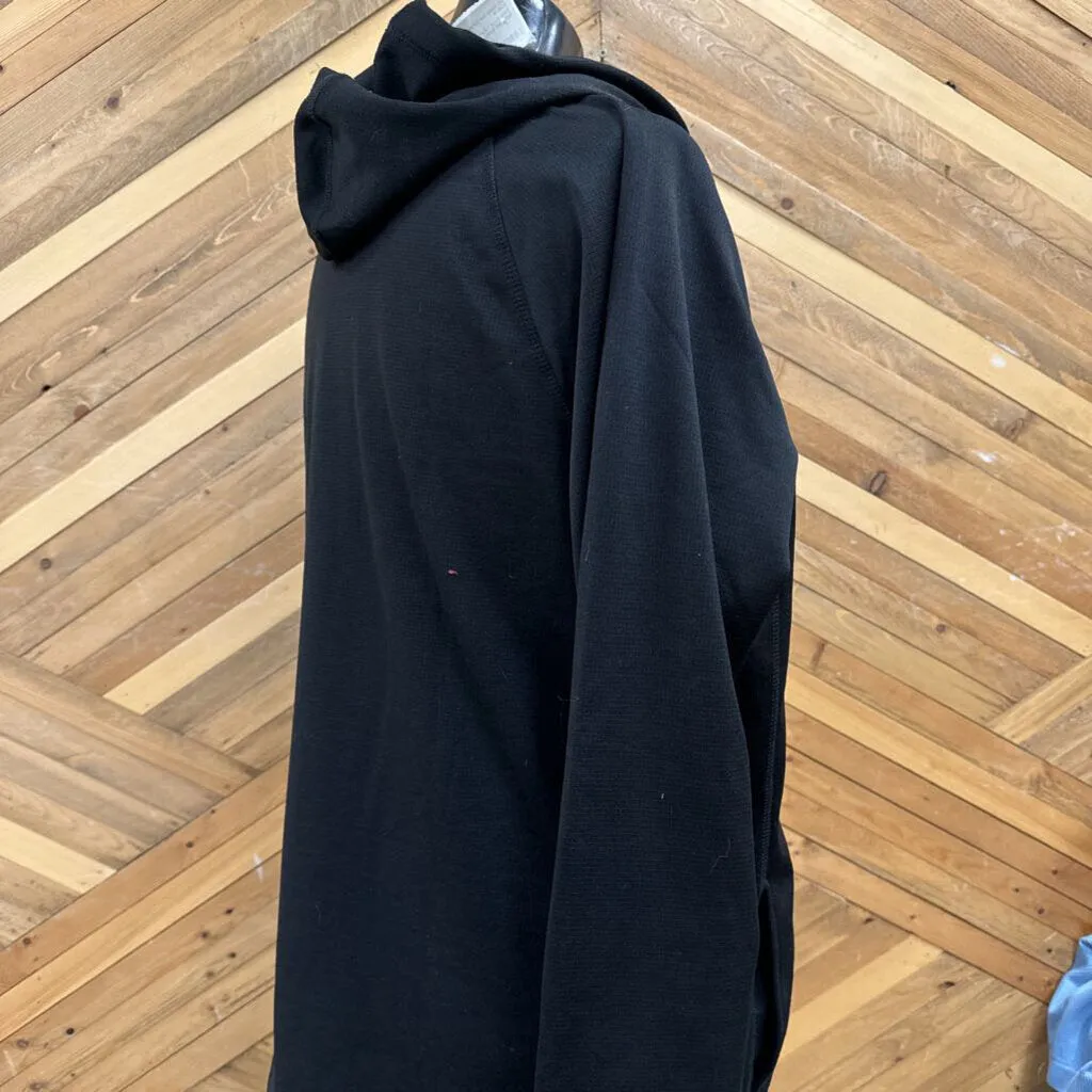 Eddie Bauer - Zip Hoodie- MSRP $65: Black-men-LG