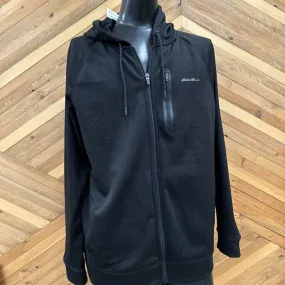 Eddie Bauer - Zip Hoodie- MSRP $65: Black-men-LG