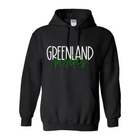 Greenland Script Font Hoodie