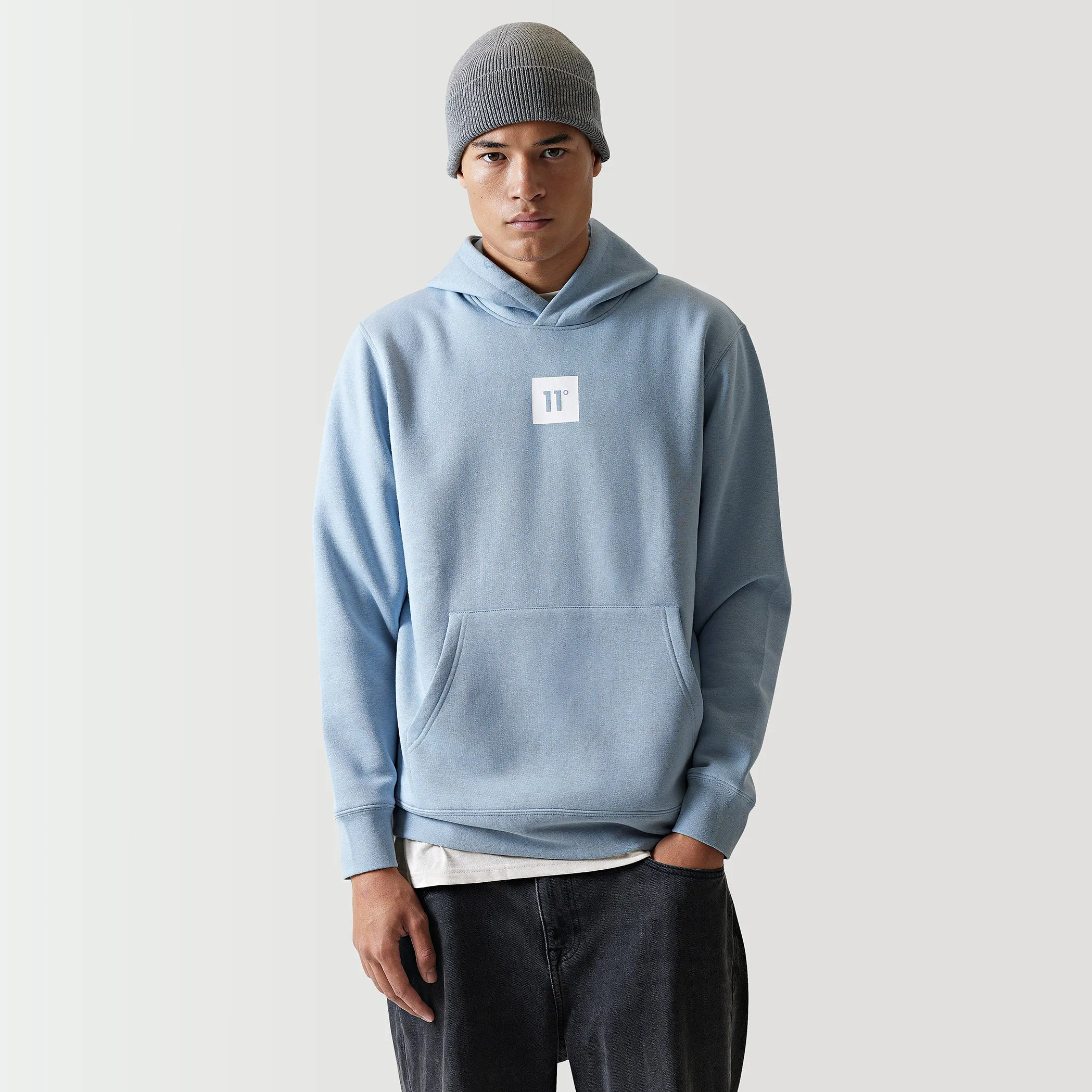 Large Logo Graphic Hoodie - Sea Ice