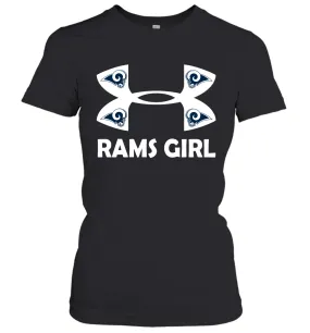 Los Angeles Rams Girl Under Armour Football Short Sleeve