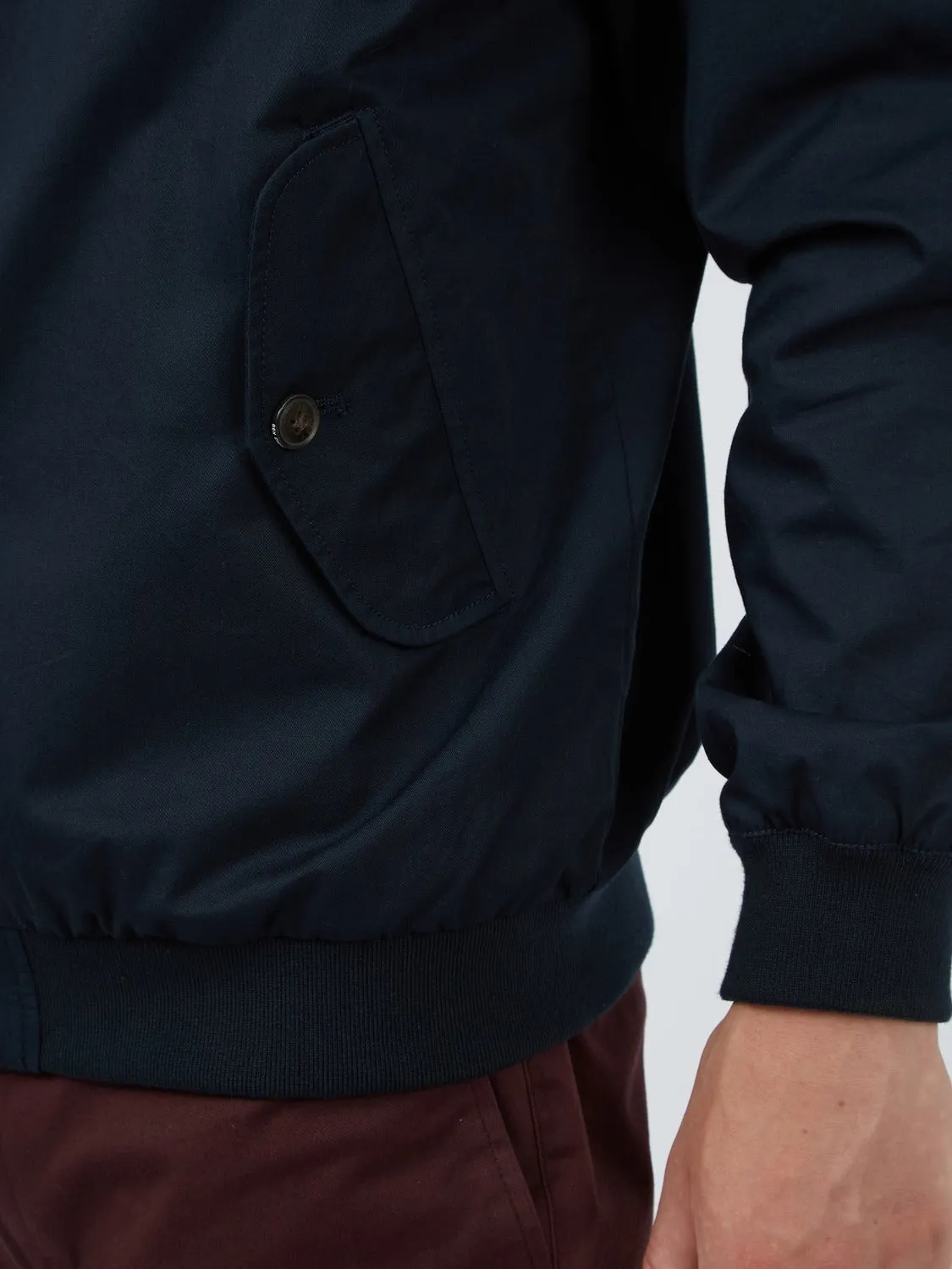 Signature Harrington Jacket - Dark Navy