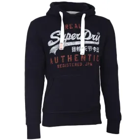 Superdry Vintage Authentic Entry Hoodie - Eclipse Navy