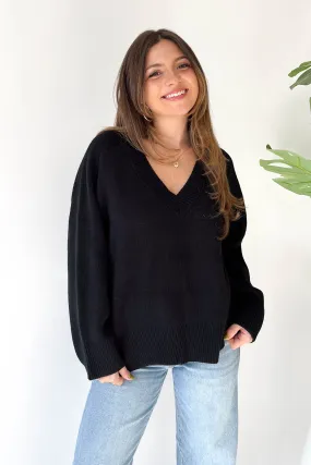 Thoughts of You Sweater in Black