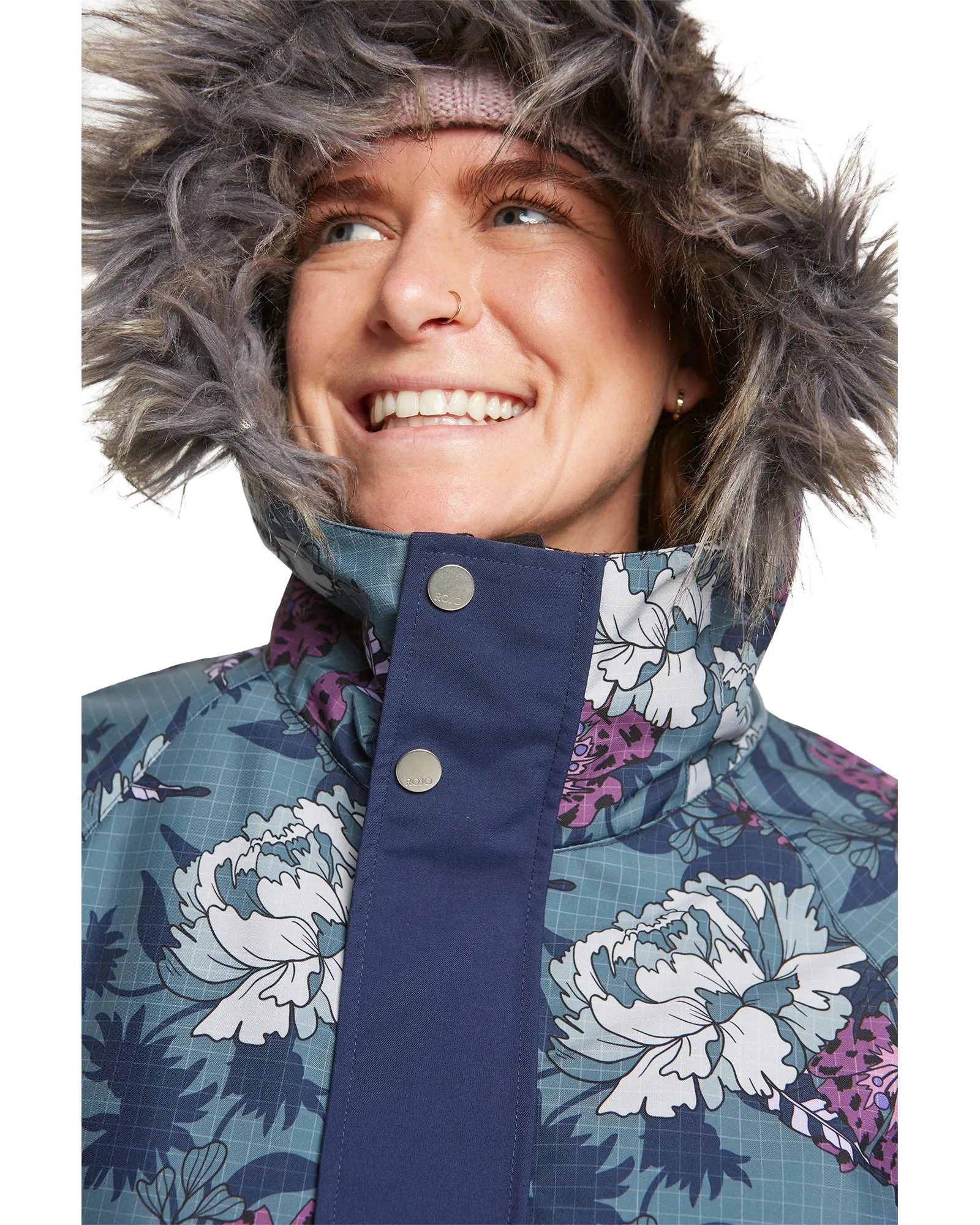 WILDER JACKET - FLORAL ANICAMO STORMY WEATHER